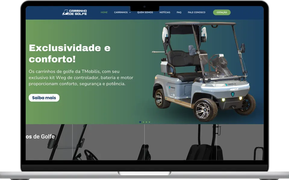 Carrinho de Golfe